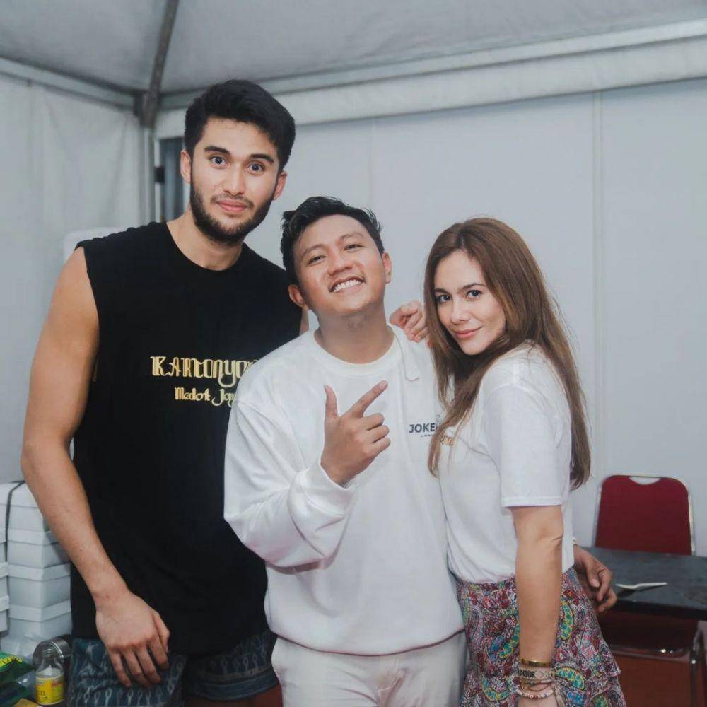 Wulan Guritno dan Sabda dangdutan (Instagram.com/wulanguritno/)