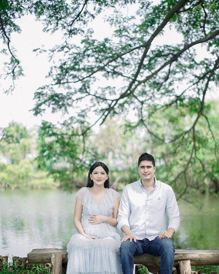maternity shoot Deasy Priscilla dan Marcel Chandrawinata (instagram.com/marcelchandra)