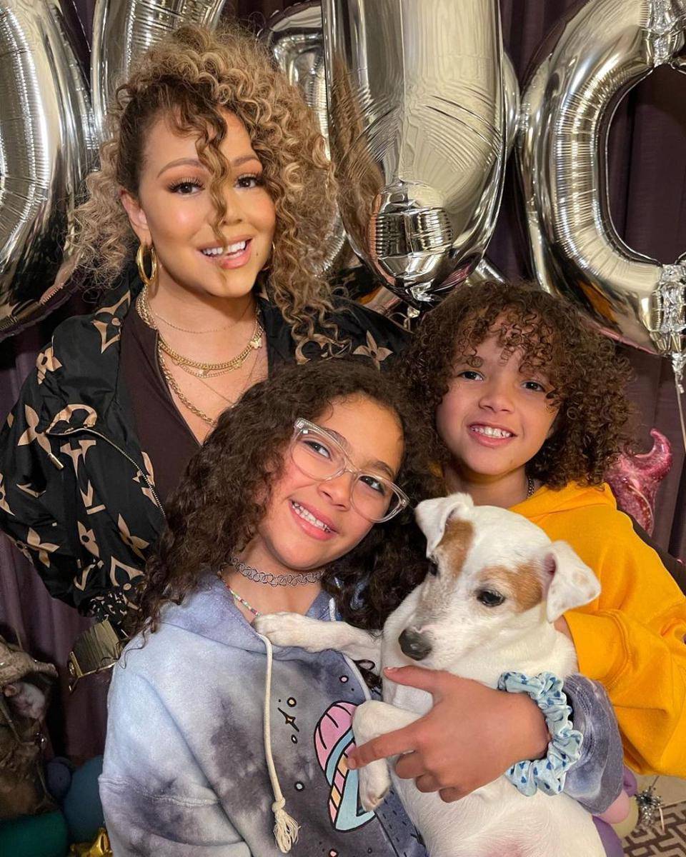 potret Mariah Carey dan anak (instagram.com/mariahcarey)
