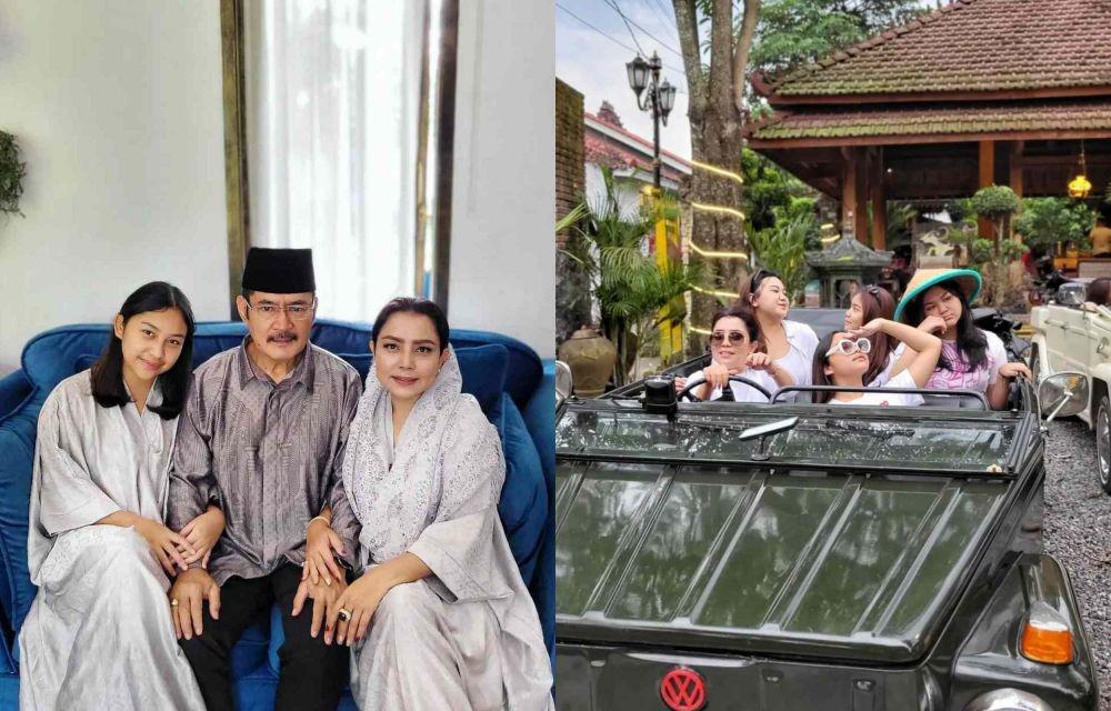 9 Momen Lebaran Mayangsari dan Keluarga, Seru Gathering Bareng