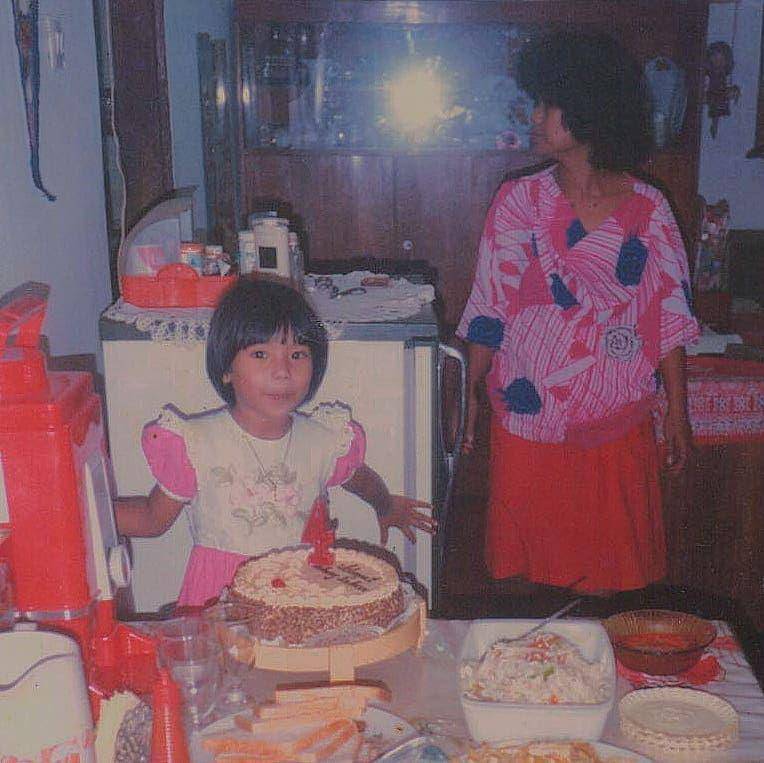 potret lawas masa kecil Shareefa Daanish (Instagram.com/shareefadaanish)