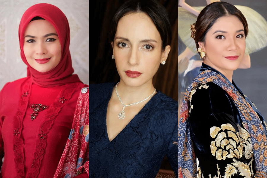 9 Inspirasi Makeup untuk Kebaya Kondangan ala Istri Pejabat, Flawless