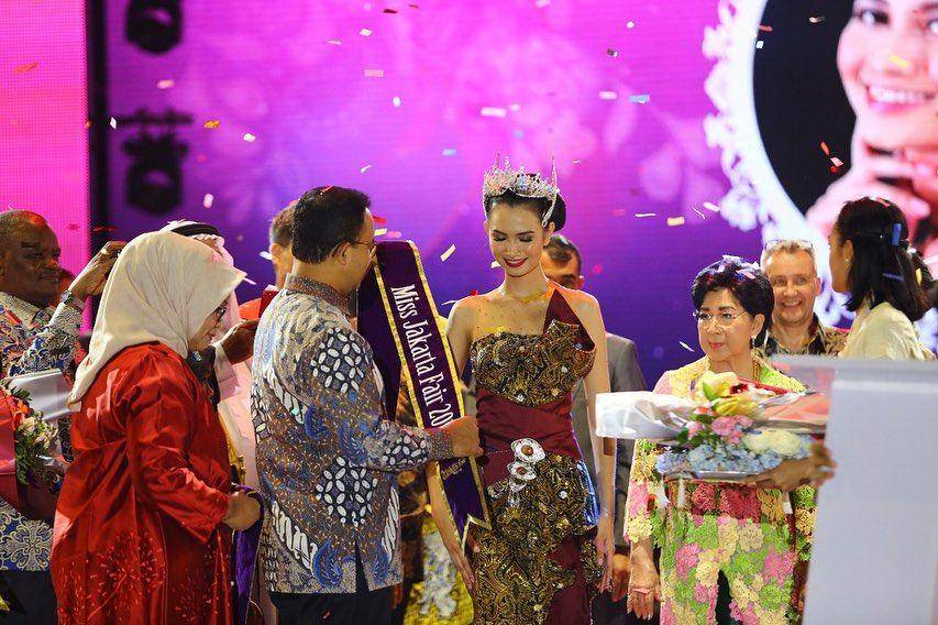 Miss Jakarta Fair 2019, Vebiantri Hananto (instagram.com/missjakartafair)