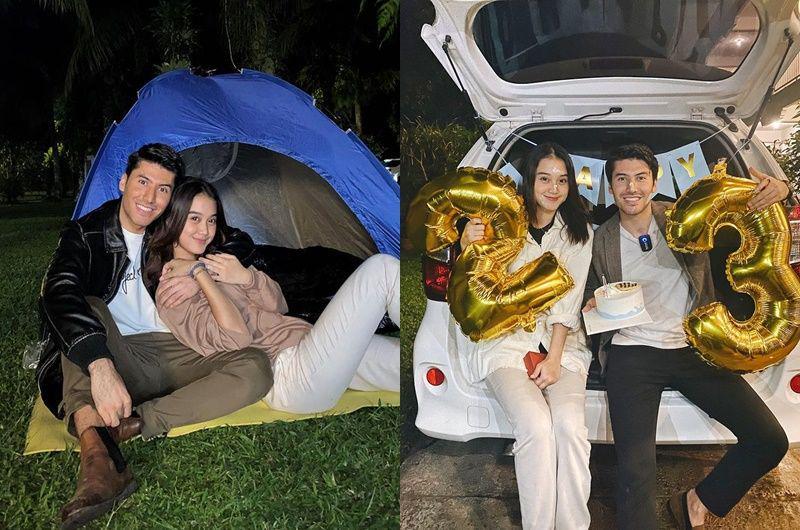 10 Potret Mesra Esta Pramanita dan Bara Valentino, Cinlok?