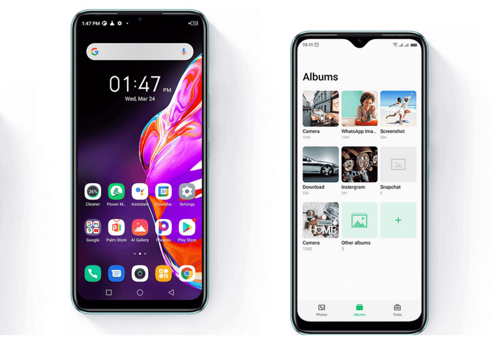 ilustrasi sistem operasi pada Infinix Hot 10S (infinixmobility.com)