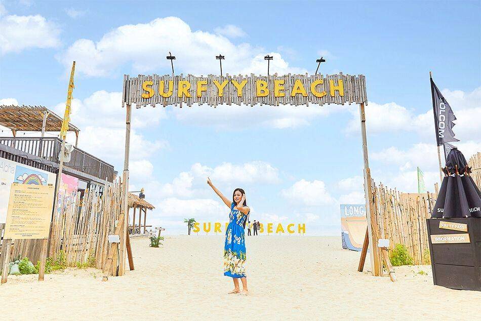 potret Pantai Surfyy di Yangyang, Korea Selatan (visitkorea.or.id)