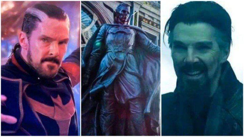 Defender Strange, Strange Bumi-838, Sinister Strange. (Dok. Marvel Studio/Doctor Strange in the Multiverse of Madness)
