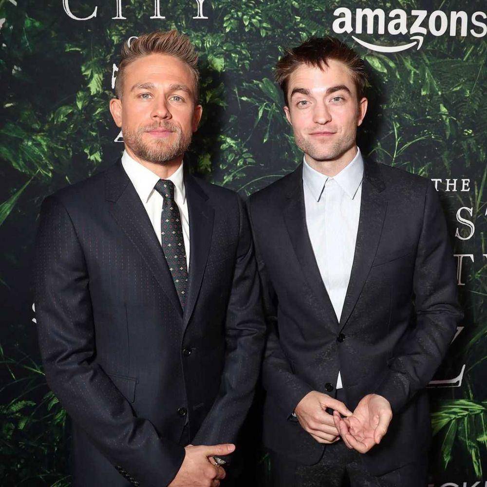 Charlie Hunnam dan Robert Pattinson (instagram.com/lostcityofzmovie)