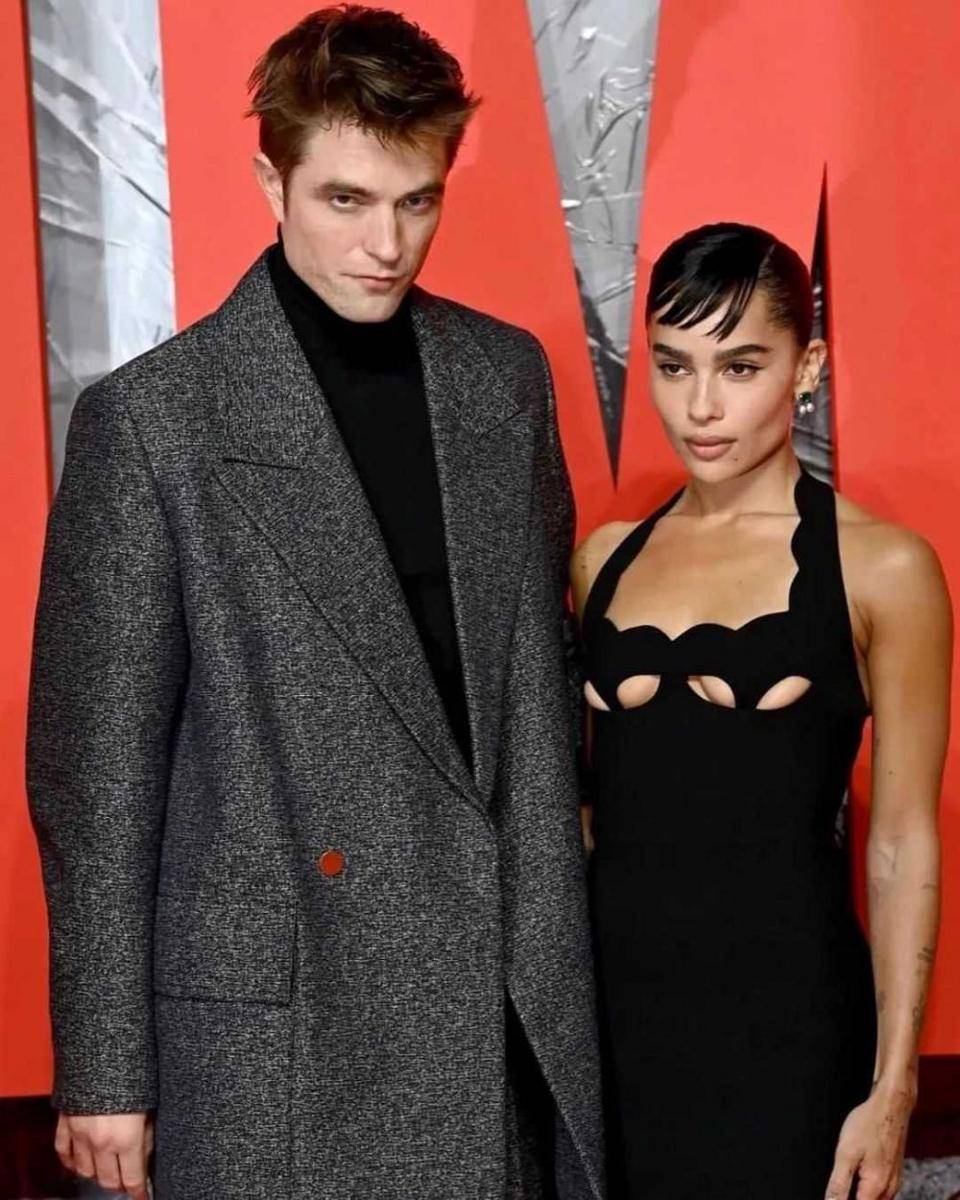 Robert Pattinson dan Zoë Kravitz (instagram.com/zoeisabellakravitz)