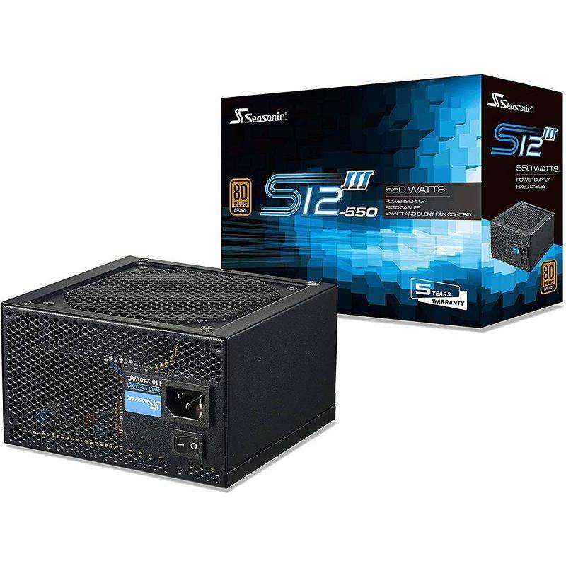 Seasonic S12III-550 (seasonic.com/Seasonic S12III-550)