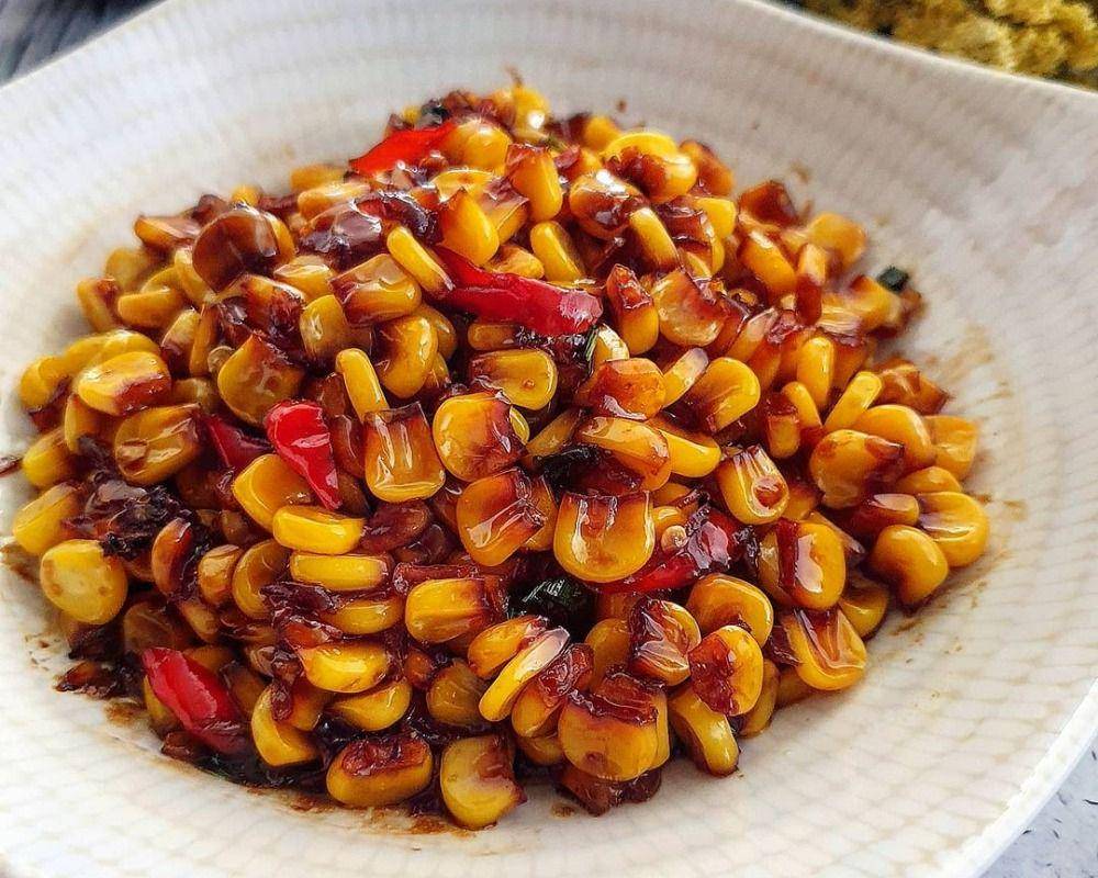 ilustrasi oseng jagung manis pedas (instagram.com/yscooking)