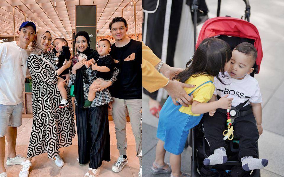 ekspresi cute Ukkasya saat liburan ke Singapura (instagram.com/irwansyah_15 | instagram.com/syahnazs)
