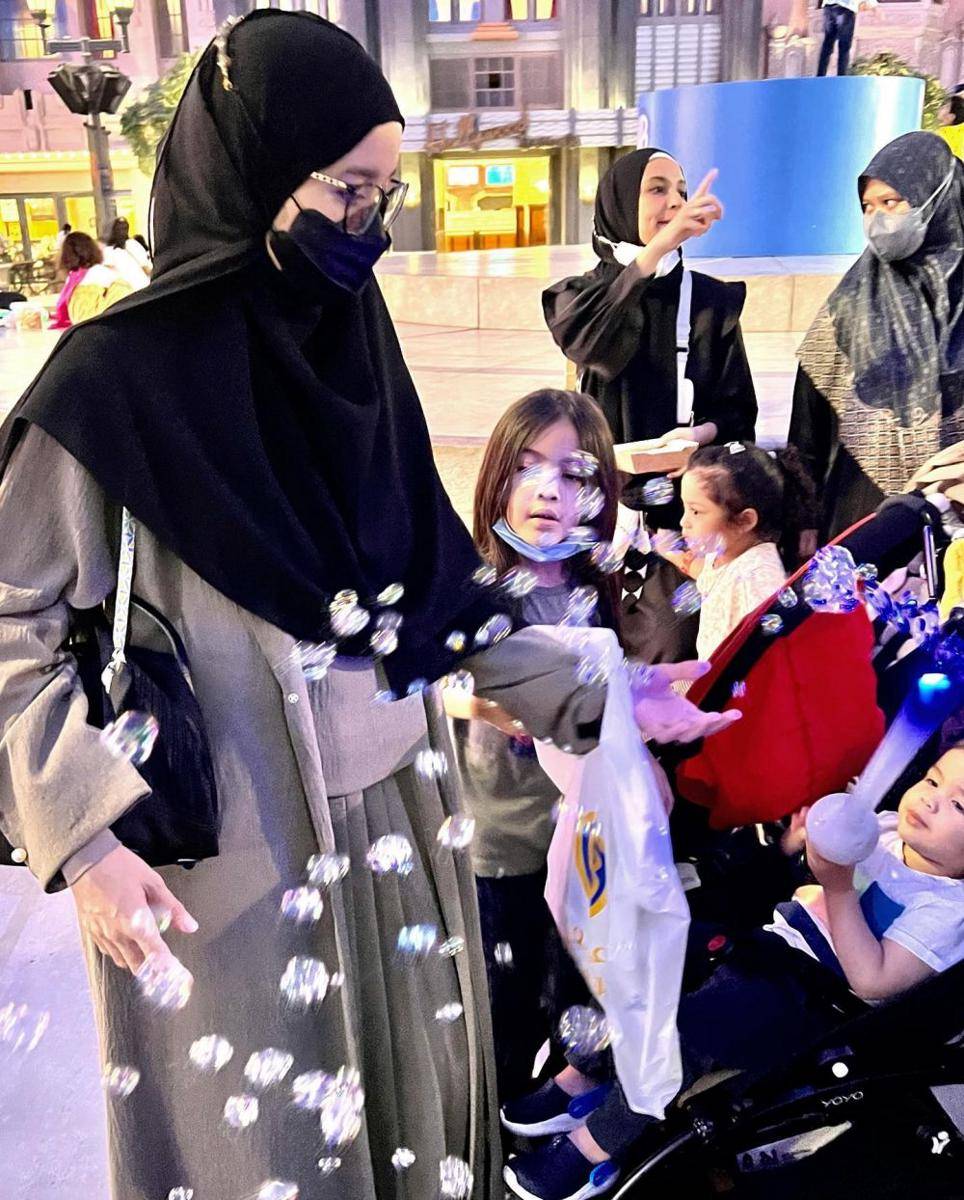 potret Laudya Cynthia Bella di Dubai (instagram.com/laudyacynthiabella)