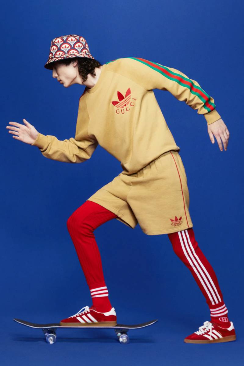 Kolaborasi Adidas x Gucci (Carlijin Jacobs / Courtesy of Gucci)