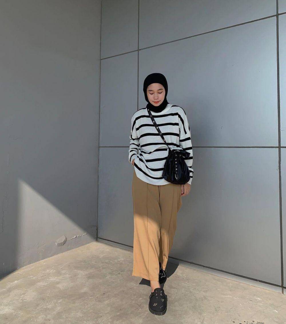 referensi OOTD untuk nonton ke bisokop (instagram.com/anisrahmaaa_)