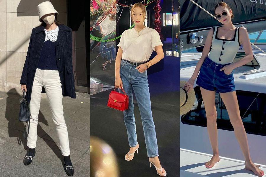 9 Ide Mix and Match Celana Jeans ala Jessica Jung, Simpel nan Modis!