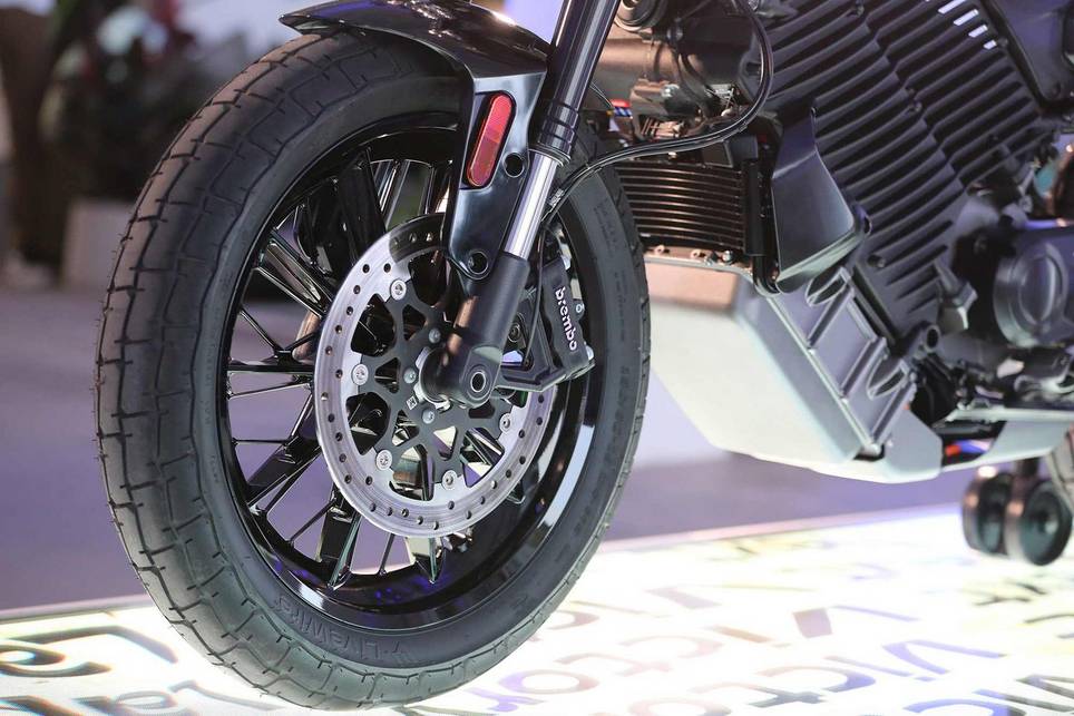 Kaki-kaki depan LiveWire S2 Del Mar (Dok. Harley-Davidson)