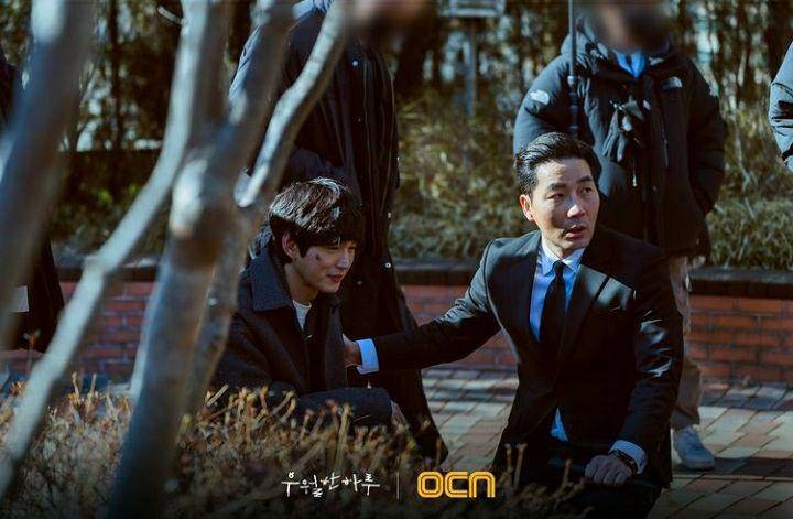 potret di balik layar A Superior Day (instagram.com/ocn_official_)