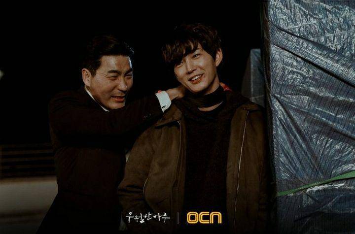 potret di balik layar A Superior Day (instagram.com/ocn_official_)