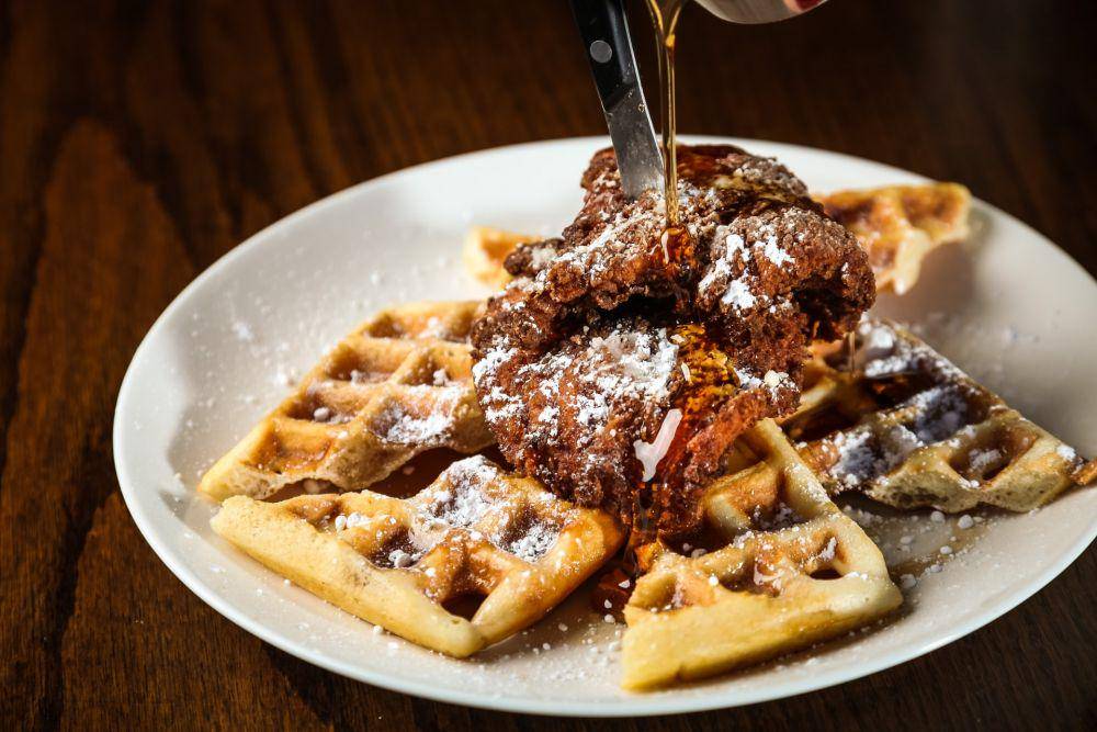 ilustrasi cokelat oatmeal waffle (unsplash.com/Tim Toomey)