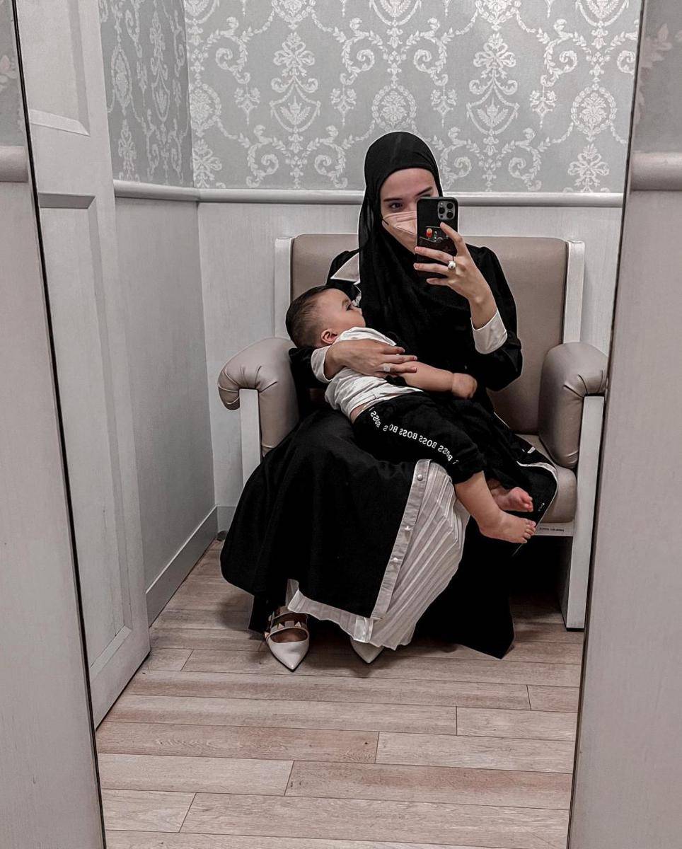 ekspresi cute Ukkasya saat liburan ke Singapura (instagram.com/zaskiasungkar15)