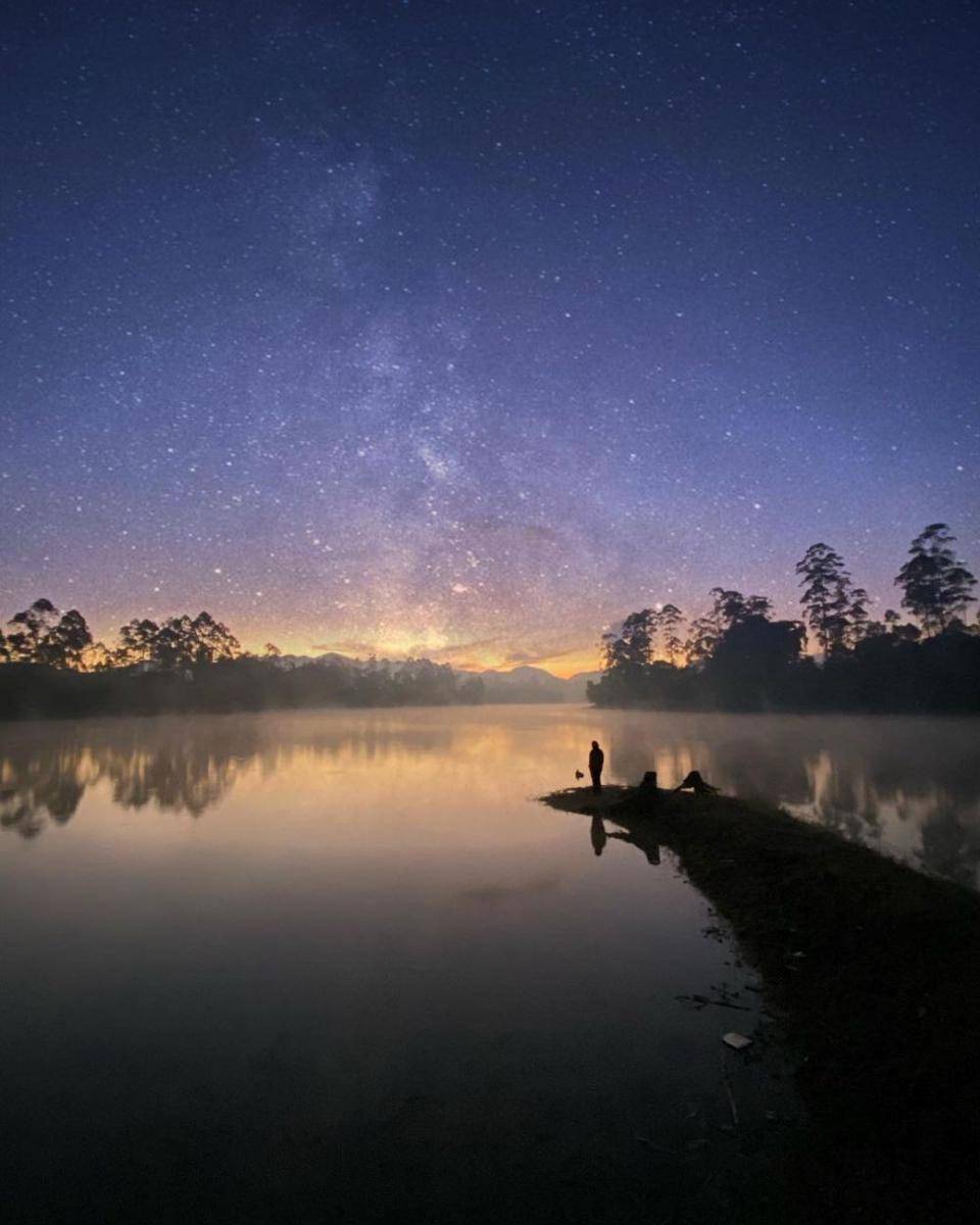 Situ Cileunca, Pangalengan, Jawa Barat (instagram.com/salsabilassyifa)