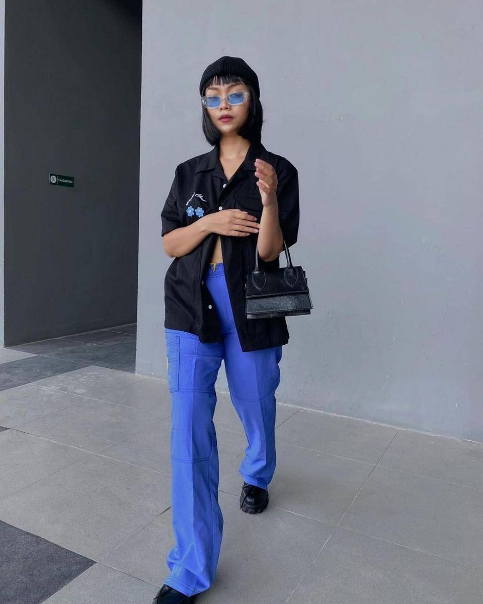 potret OOTD celana ala Madukina (instagram.com/madukina)