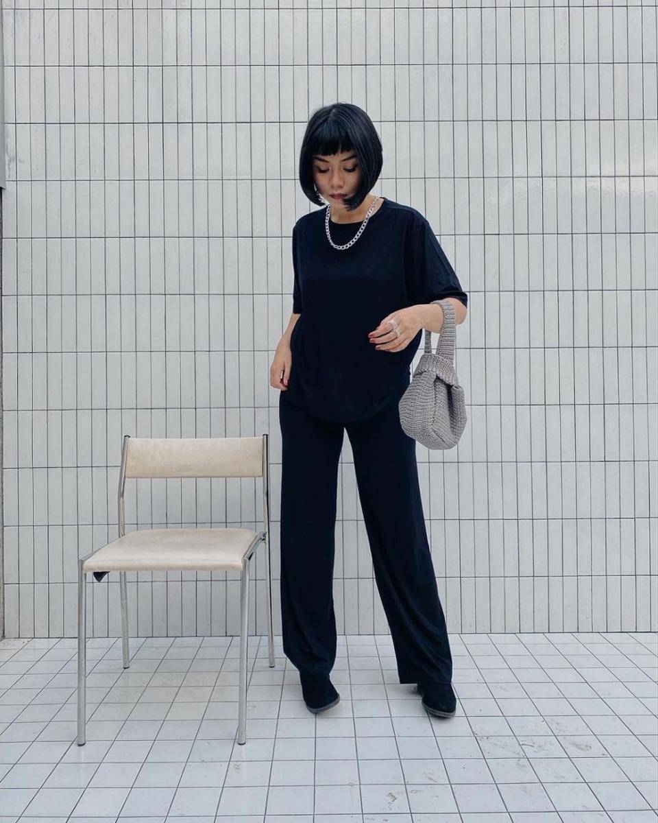potret OOTD celana ala Madukina (instagram.com/madukina)