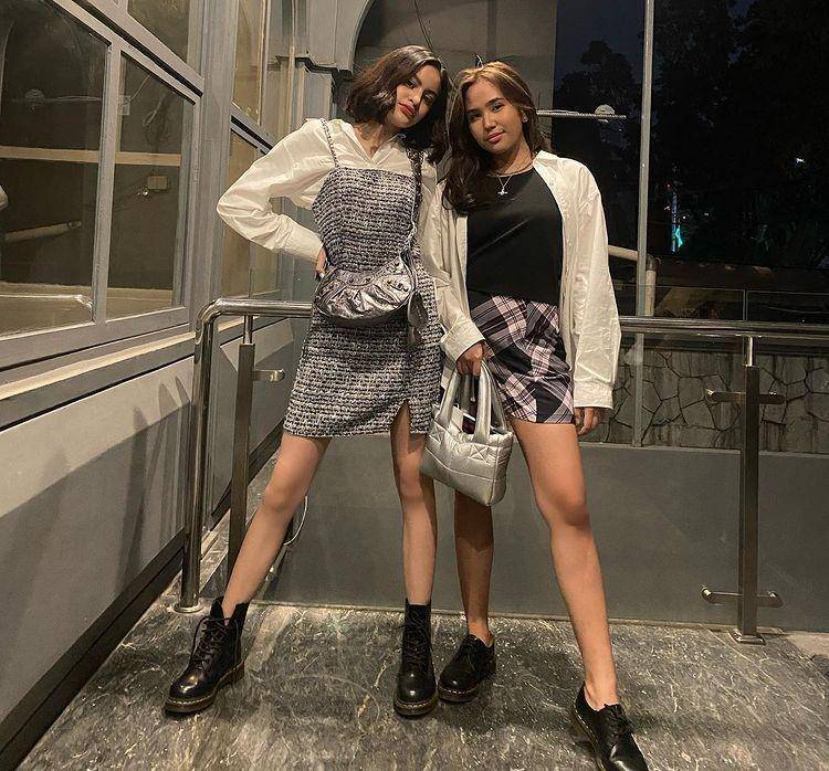 Mix and match outfit ala Andira Hadley (instagram.com/andirazh)