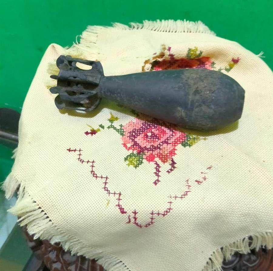 Mortir yang ditemukan warga Surabaya. Dokumenatsi Istimewa