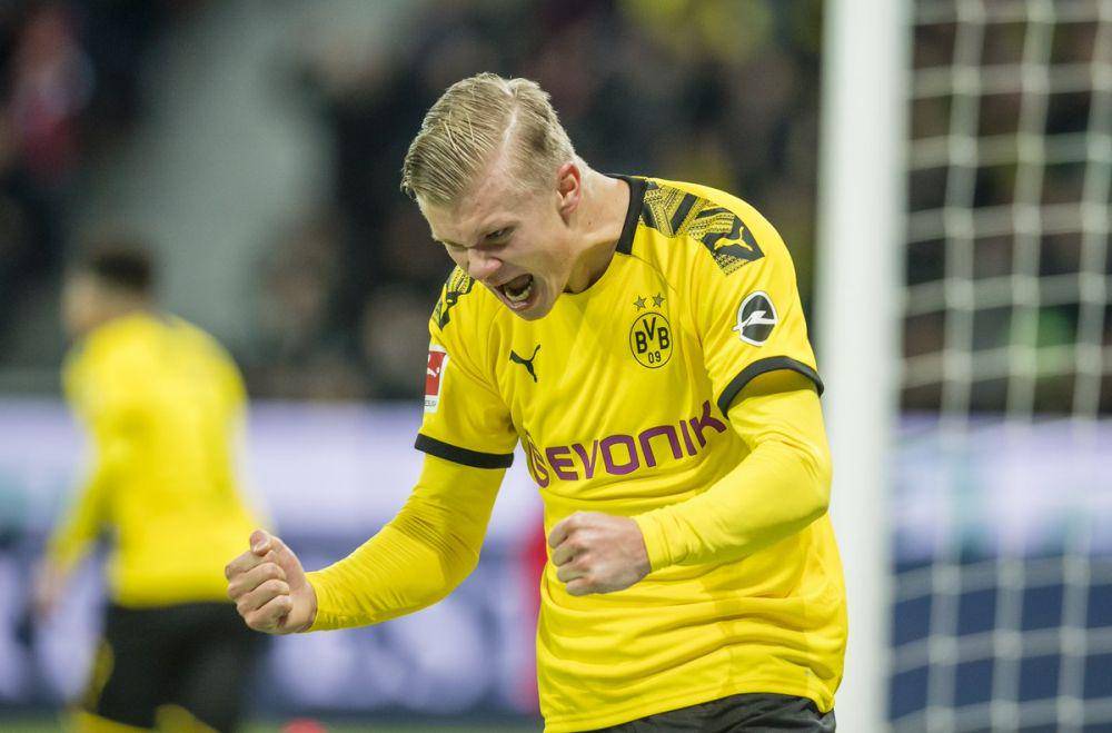 potret Erling Haaland (twitter.com/BlackYellow)