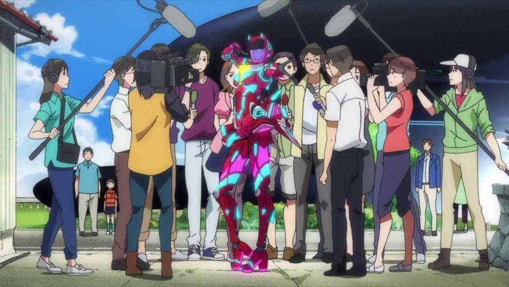 (Dok. Tatsunoko Production/ Gatchaman Crowds)