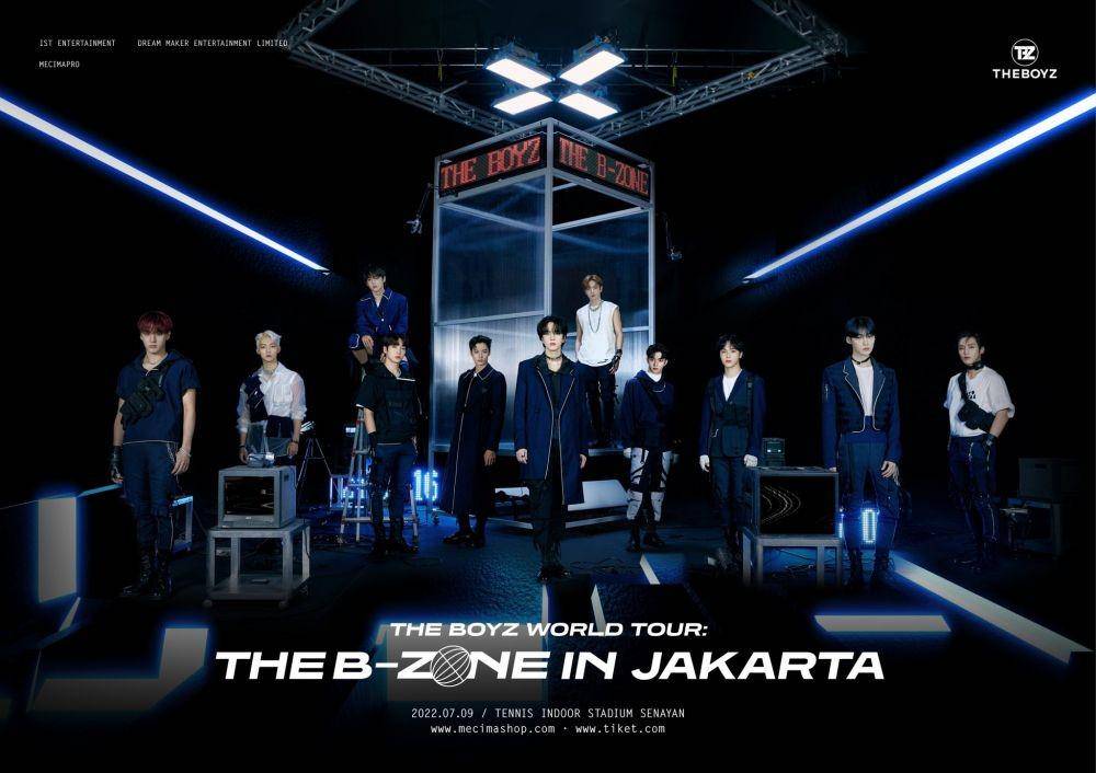 THE BOYZ World Tour: THE B-ZONE in JAKARTA (twitter.com/IST_THEBOYZ)