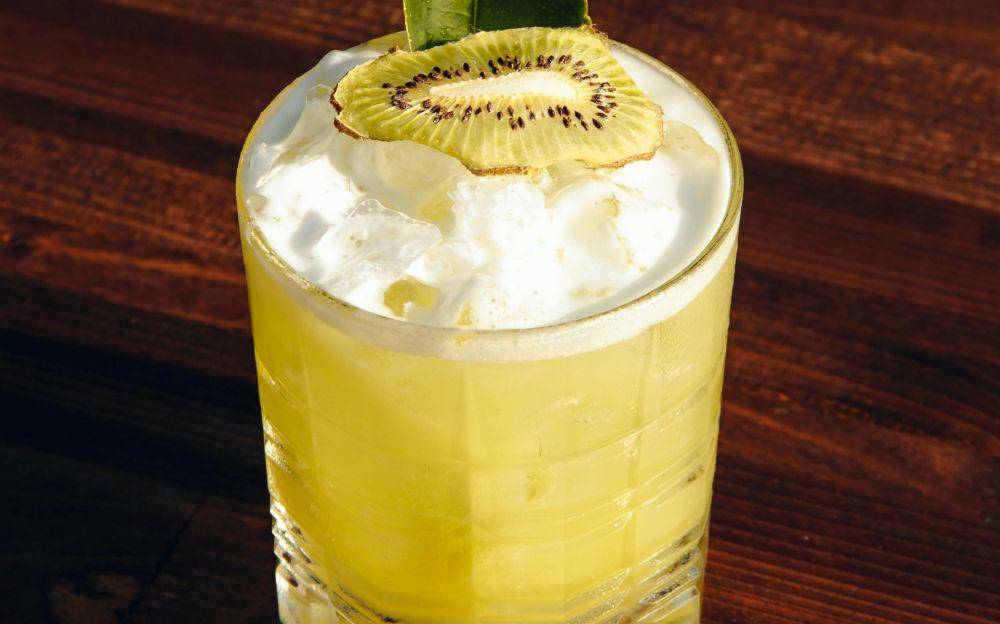ilustrasi orange kiwi spritzer (unsplash.com/Helen Ast)