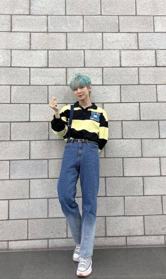 Ide style OOTD ala Yeosang ATEEZ (instagram.com/ateez_official_)