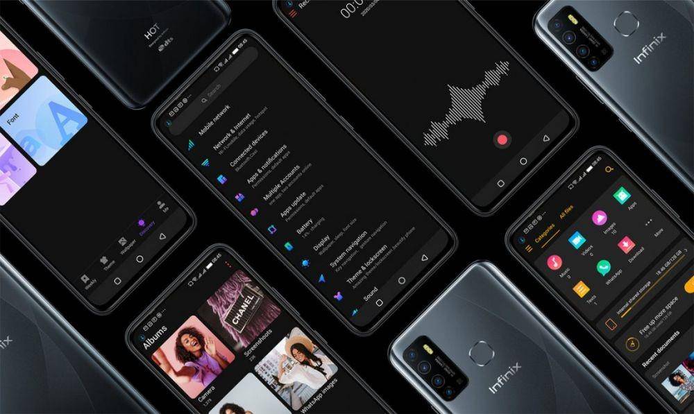 ilustrasi tampilan Infinix Hot 9 (gadgetren.com)