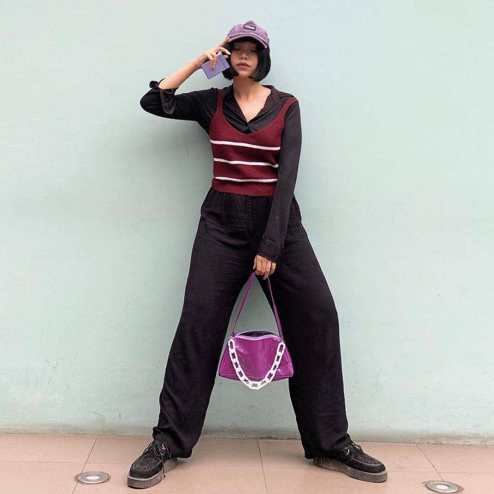 potret OOTD celana ala Madukina (instagram.com/madukina)