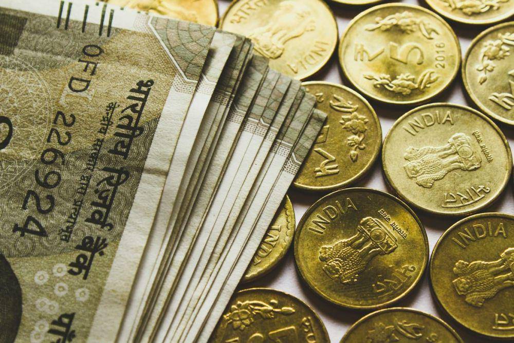 Ilustrasi Rupee mata uang India. (Unsplash.com/rupixen.com)