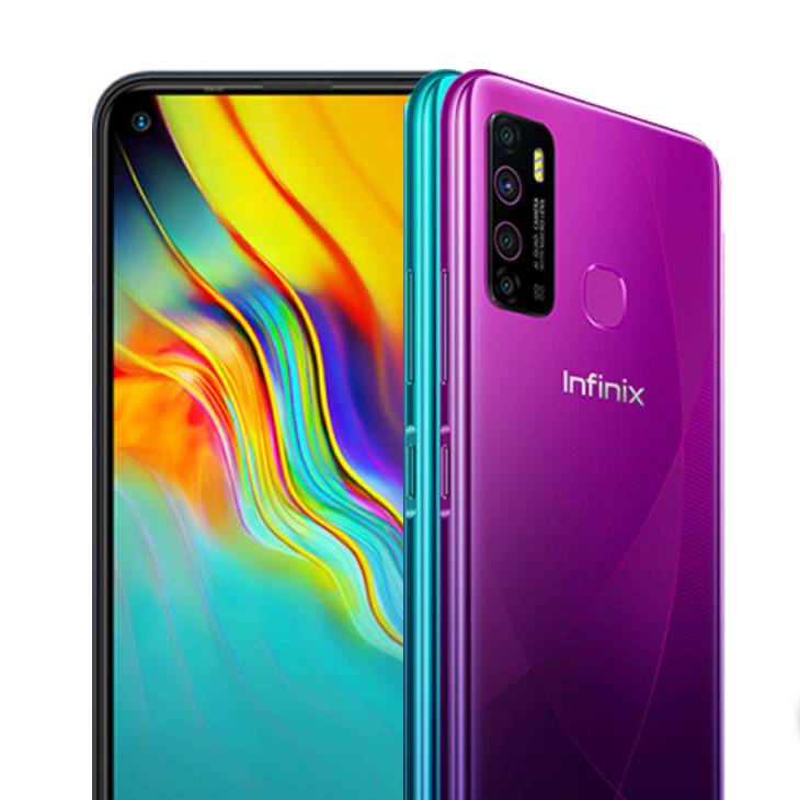 desain dan layar Infinix Hot 9 (infinixmobiles.in)