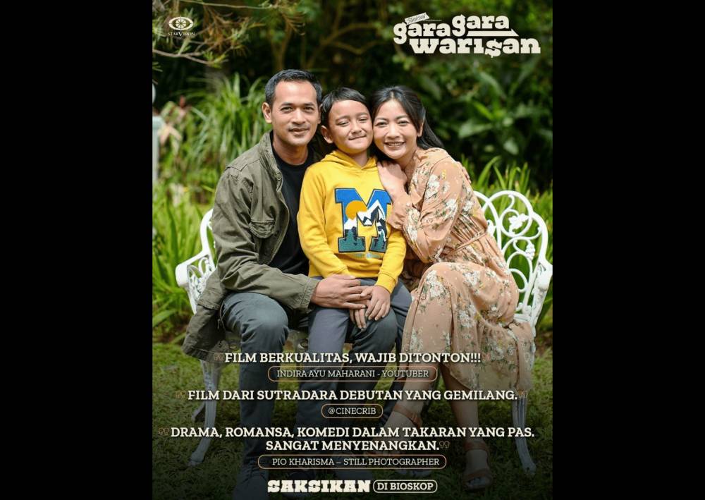 Beberapa pemain film gara-gara warisan disertai komentar positif untuk filmnya (instagram.com/garagarawarisan)