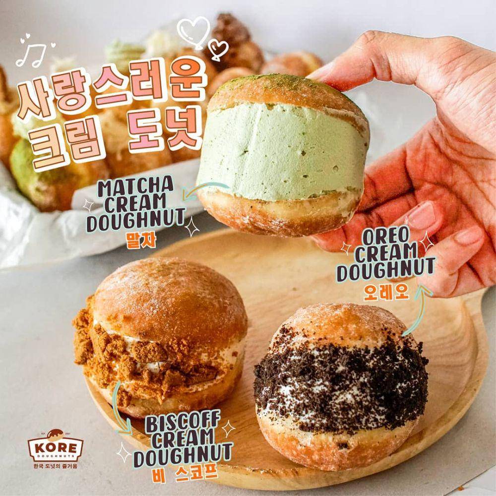 cream kore dougnuts (Instagram.com/koredoughnuts)