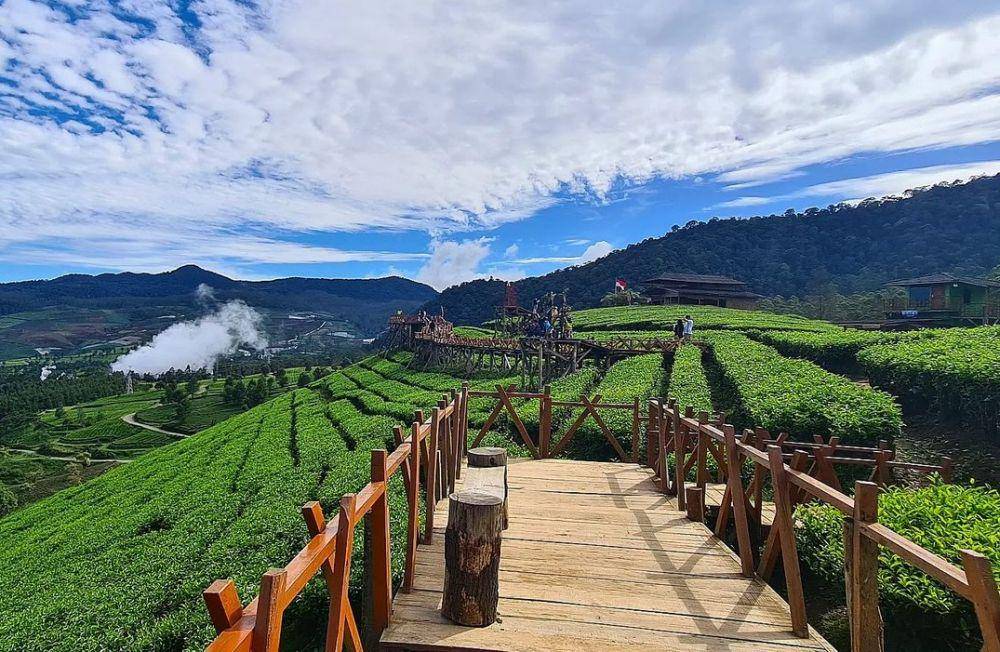 pemandangan di Wayang Windu Panenjoan, Pangalengan (instagram.com/jw_wirawajo)