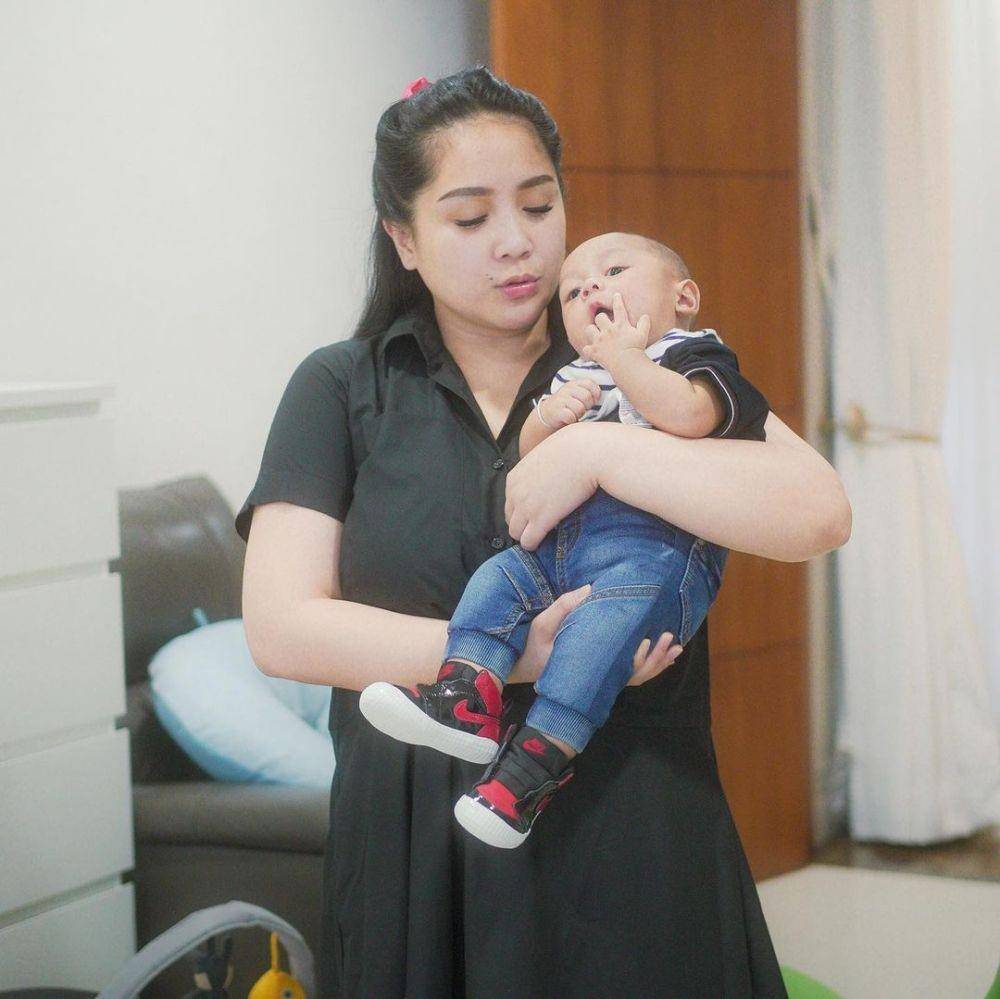 potret playdate Rayyanza, Ameena dan Leslar (instagram.com/raffinagita1717)