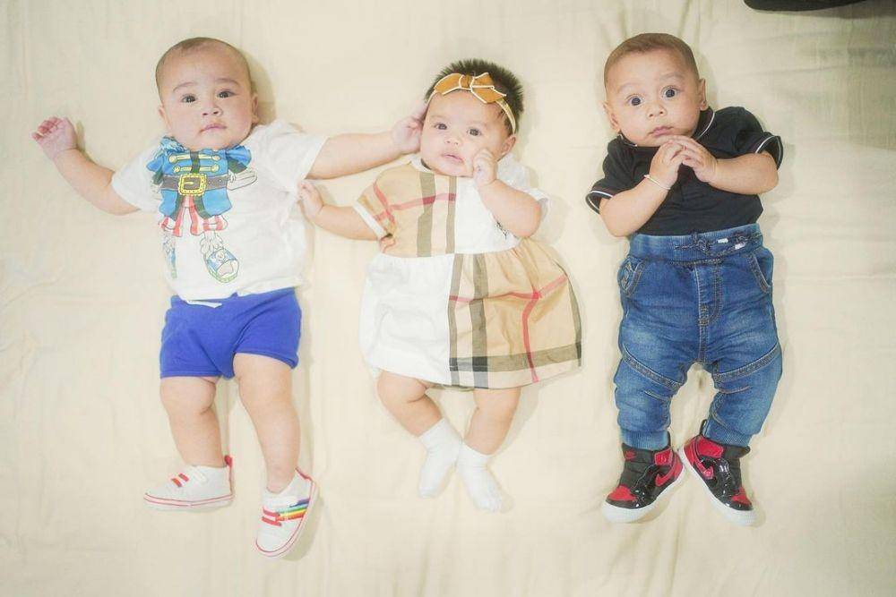 potret playdate Rayyanza, Ameena dan Leslar (instagram.com/lestykejora)