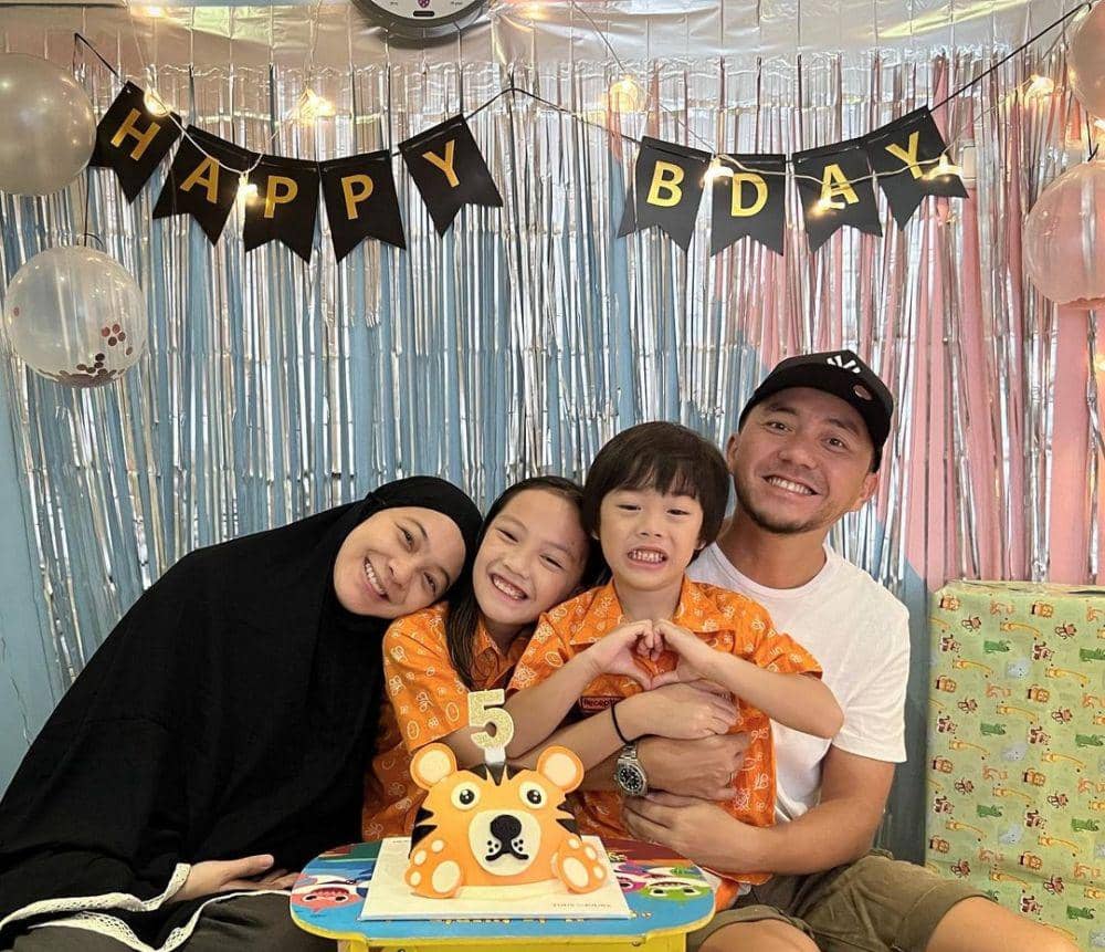 potret Langit anak Omesh yang rayakan ulang tahun (instagram.com/dianayulestari)