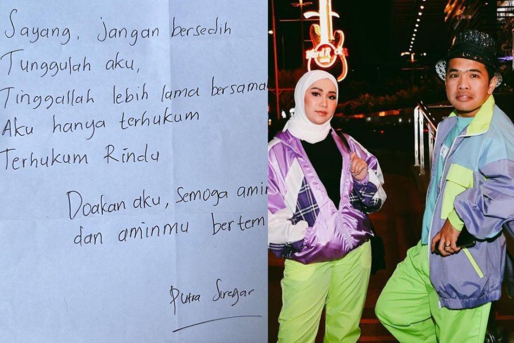 Tulis Surat Cinta Dari Penjara, 9 Momen Setia Putra Siregar dan Istri