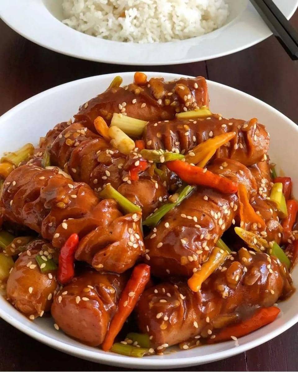 sosis saus pedas barbeque (instagram.com/mrs.wijaya)