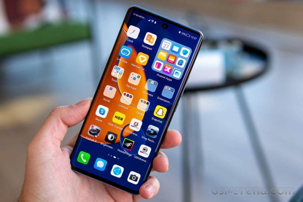 tampilan layar Huawei nova 9 (gsmarena.com)