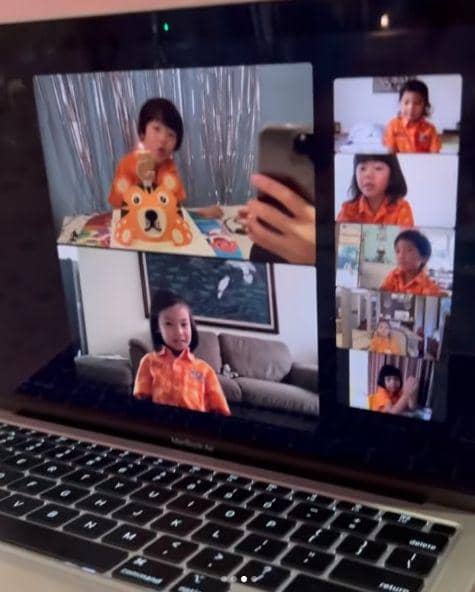 potret Langit anak Omesh yang rayakan ulang tahun (instagram.com/dianayulestari)