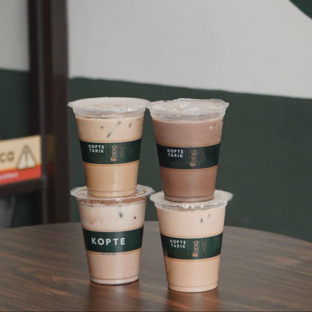 menu minuman di Kopte (instagram.com/kopte.id)